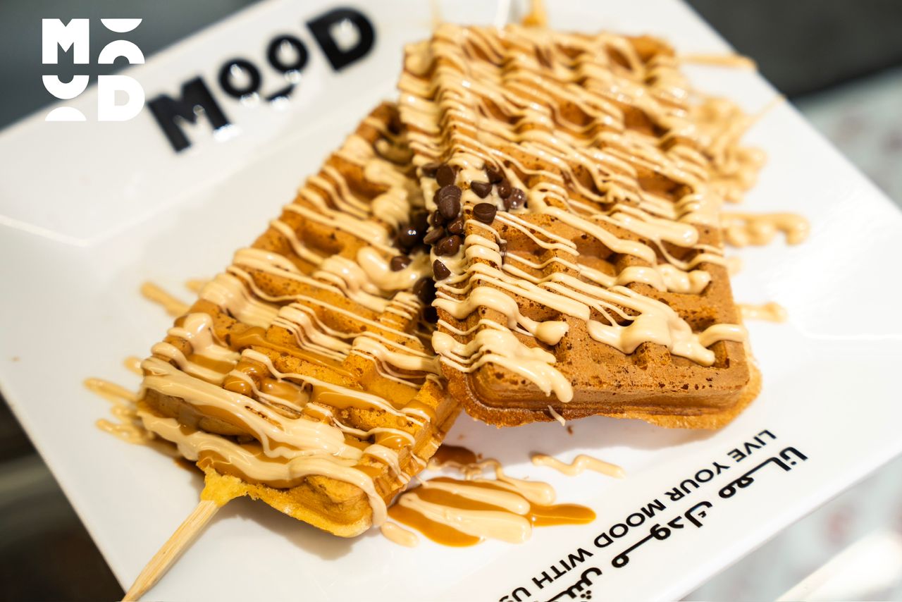 Hazelnut waffle