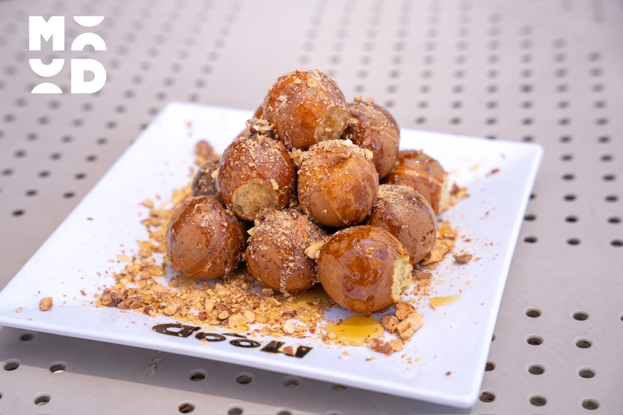 Mini Pancake Nutella Honey Nuts