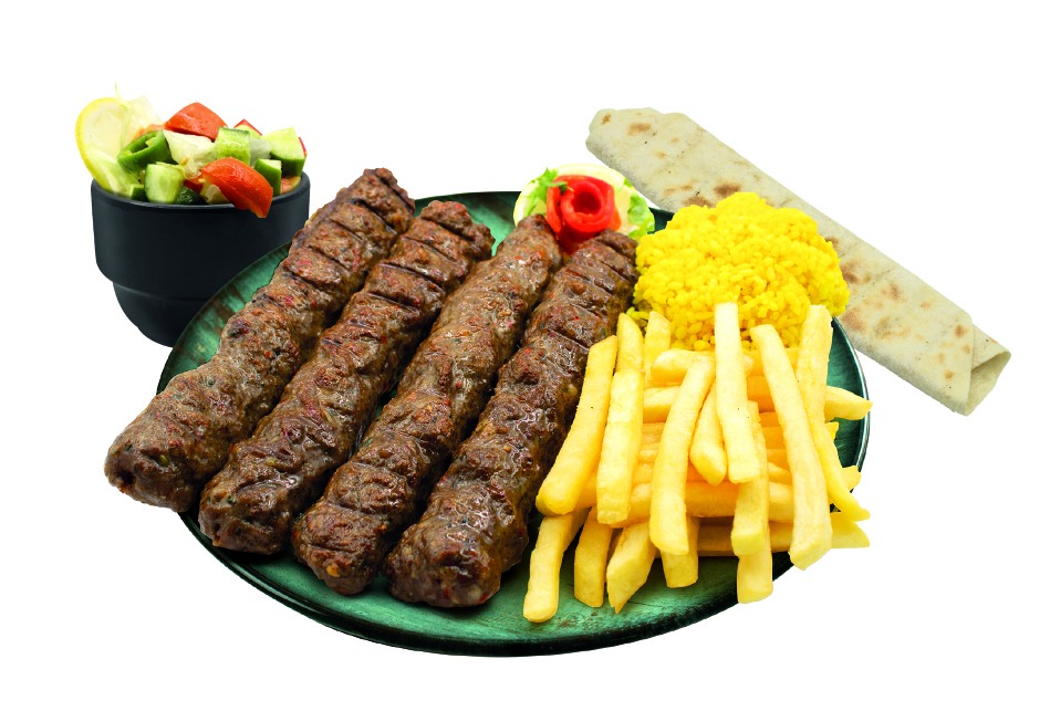 وجبة كباب لحم