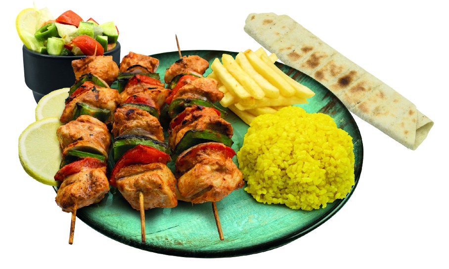 وجبة شيش طاووق
