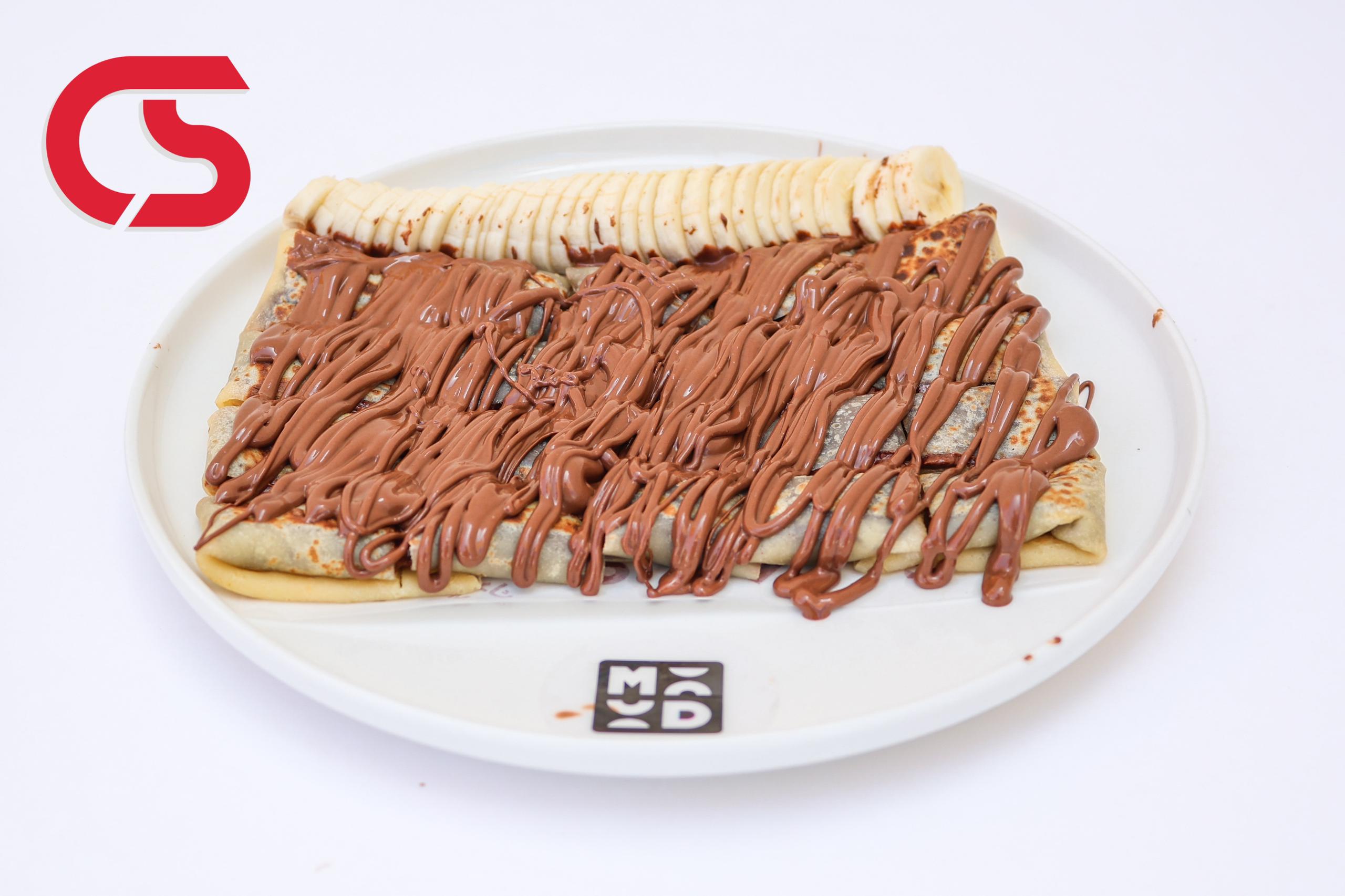Nutella banana crepe