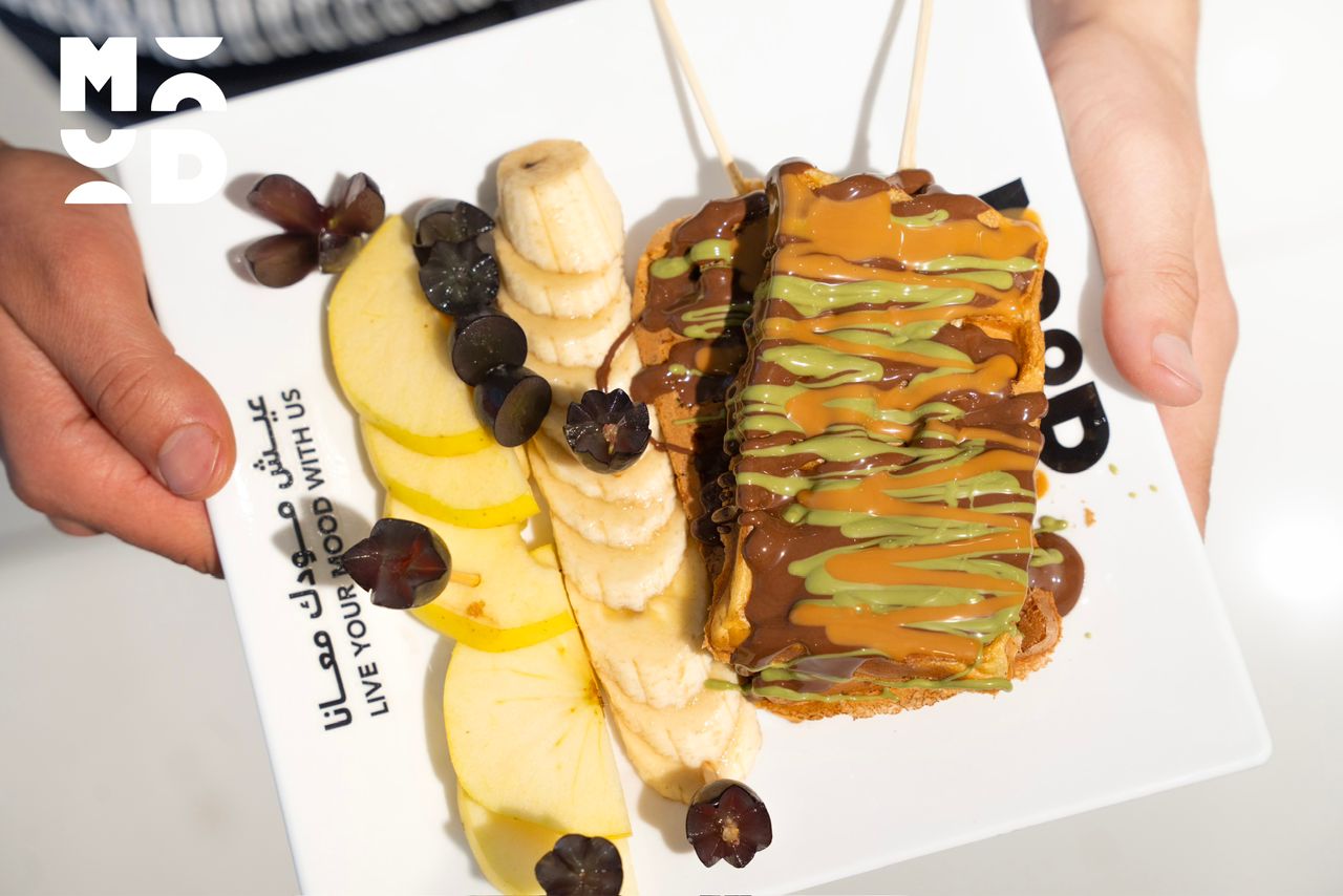 Fruit waffle