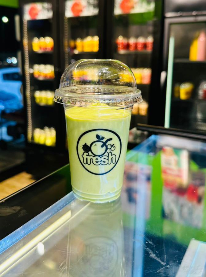 Plain avocado juice