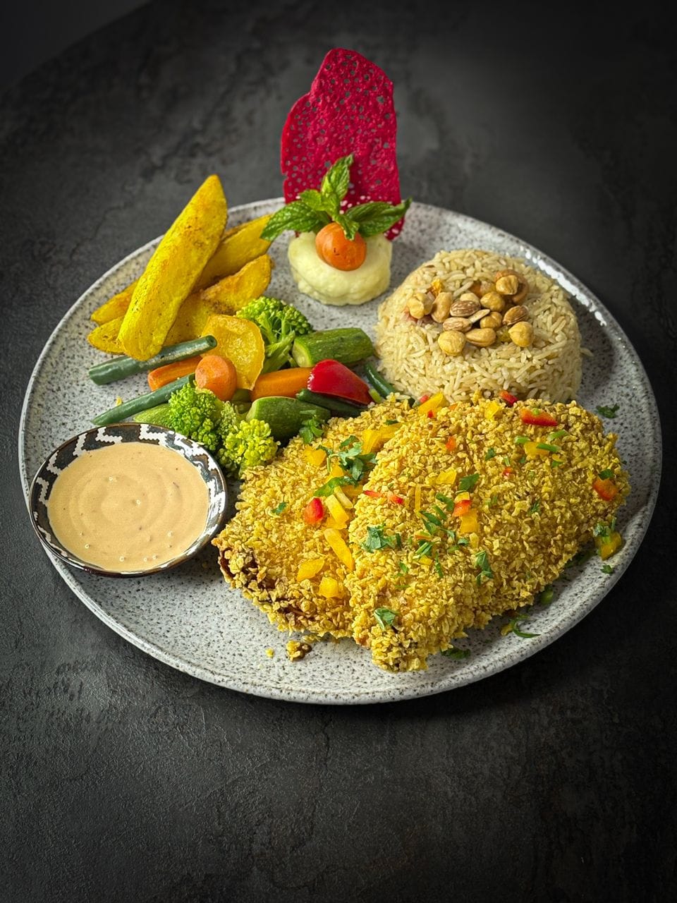 Peri Peri Crispy Chicken Meal