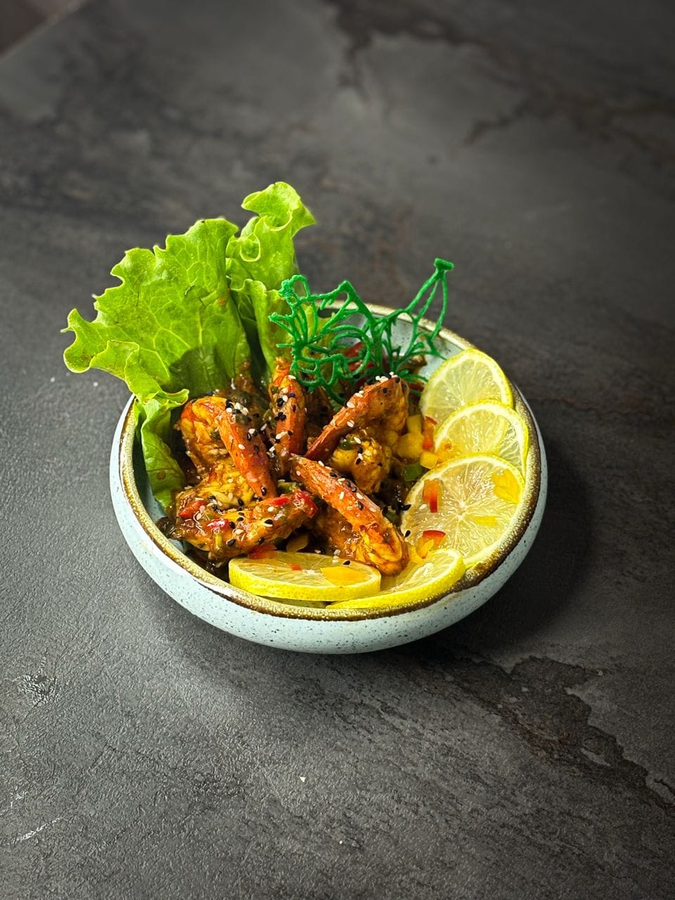 Belly belly shrimp platter