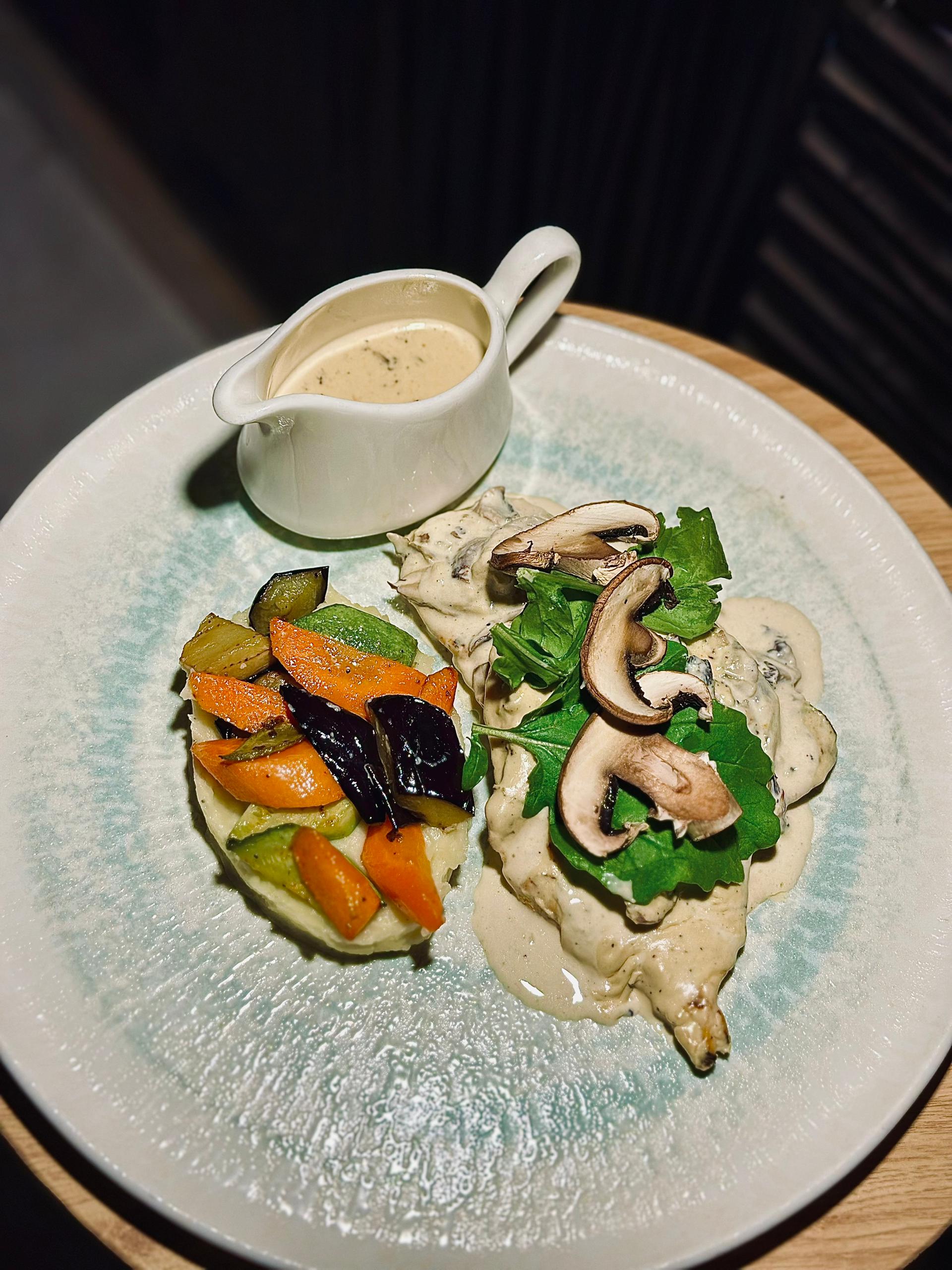 Creamy Mushroom Chicken Meal