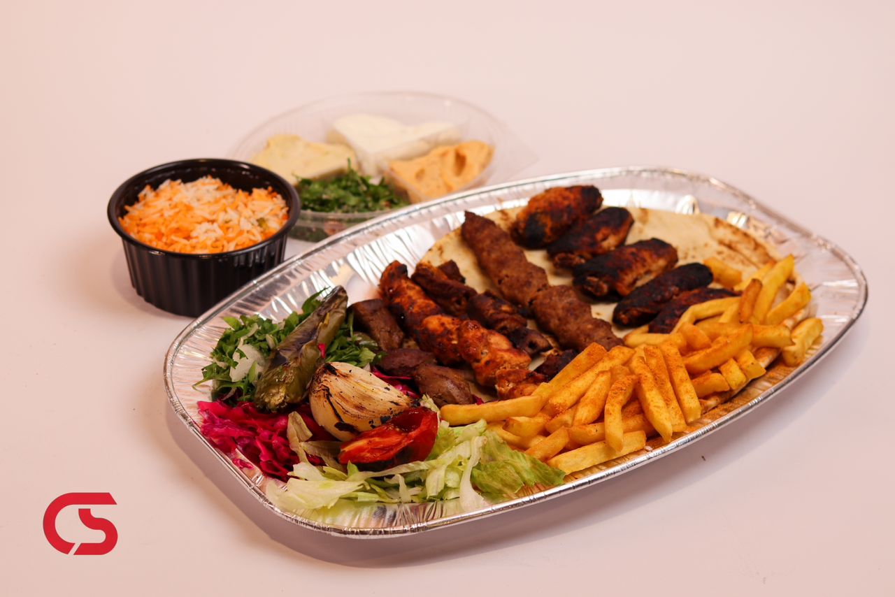 Mixed 5 skewers meal
