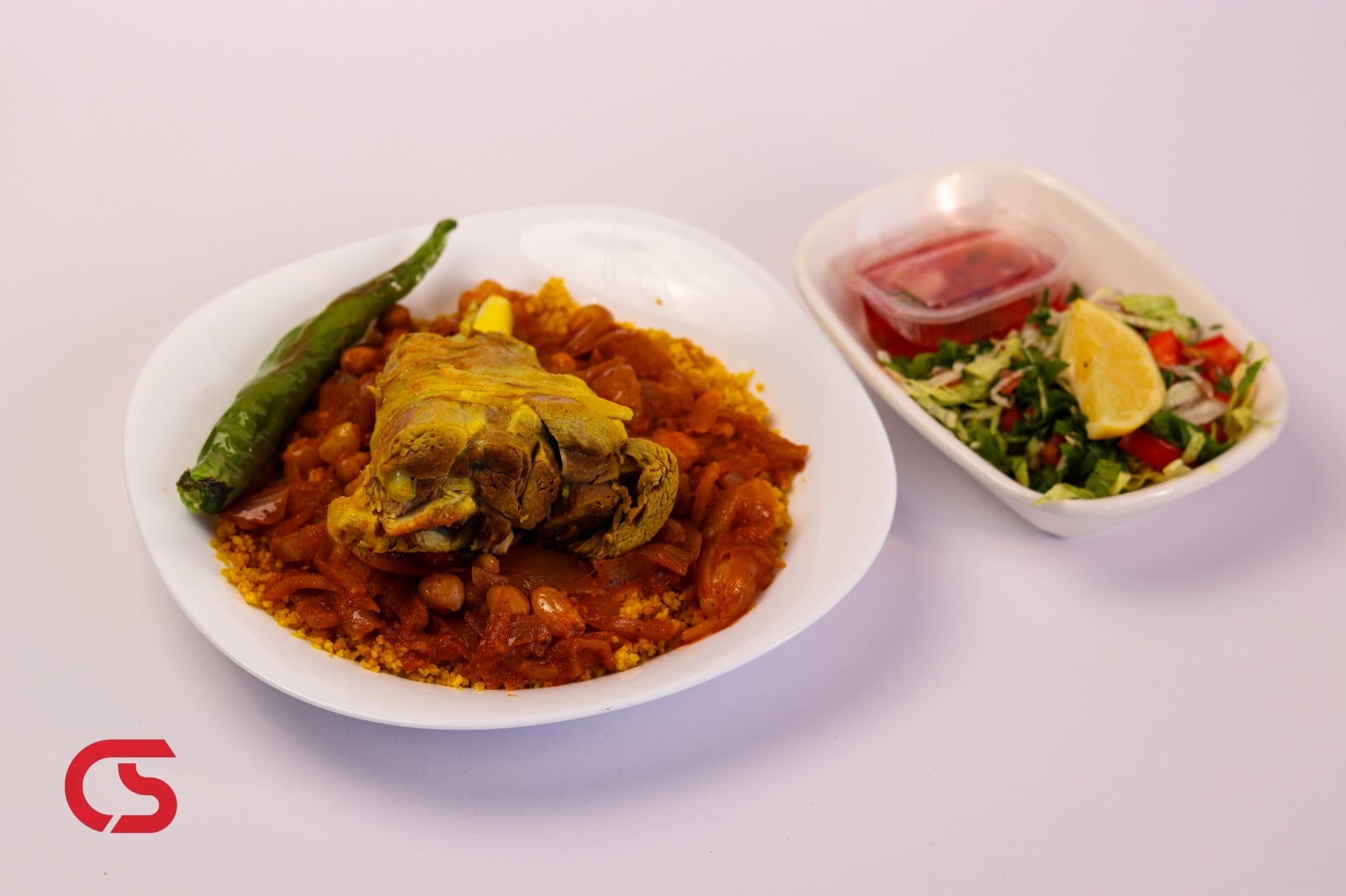 Couscous with meat