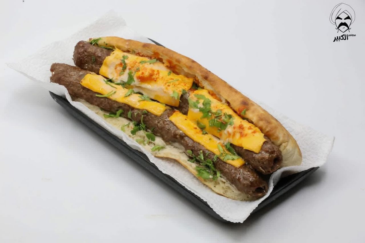 Double kofta sandwich