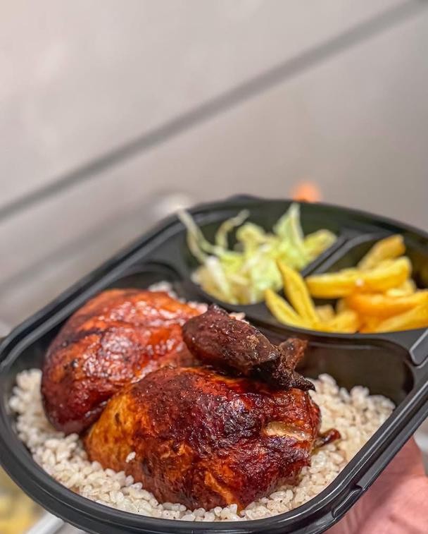 Full fried chicken meal