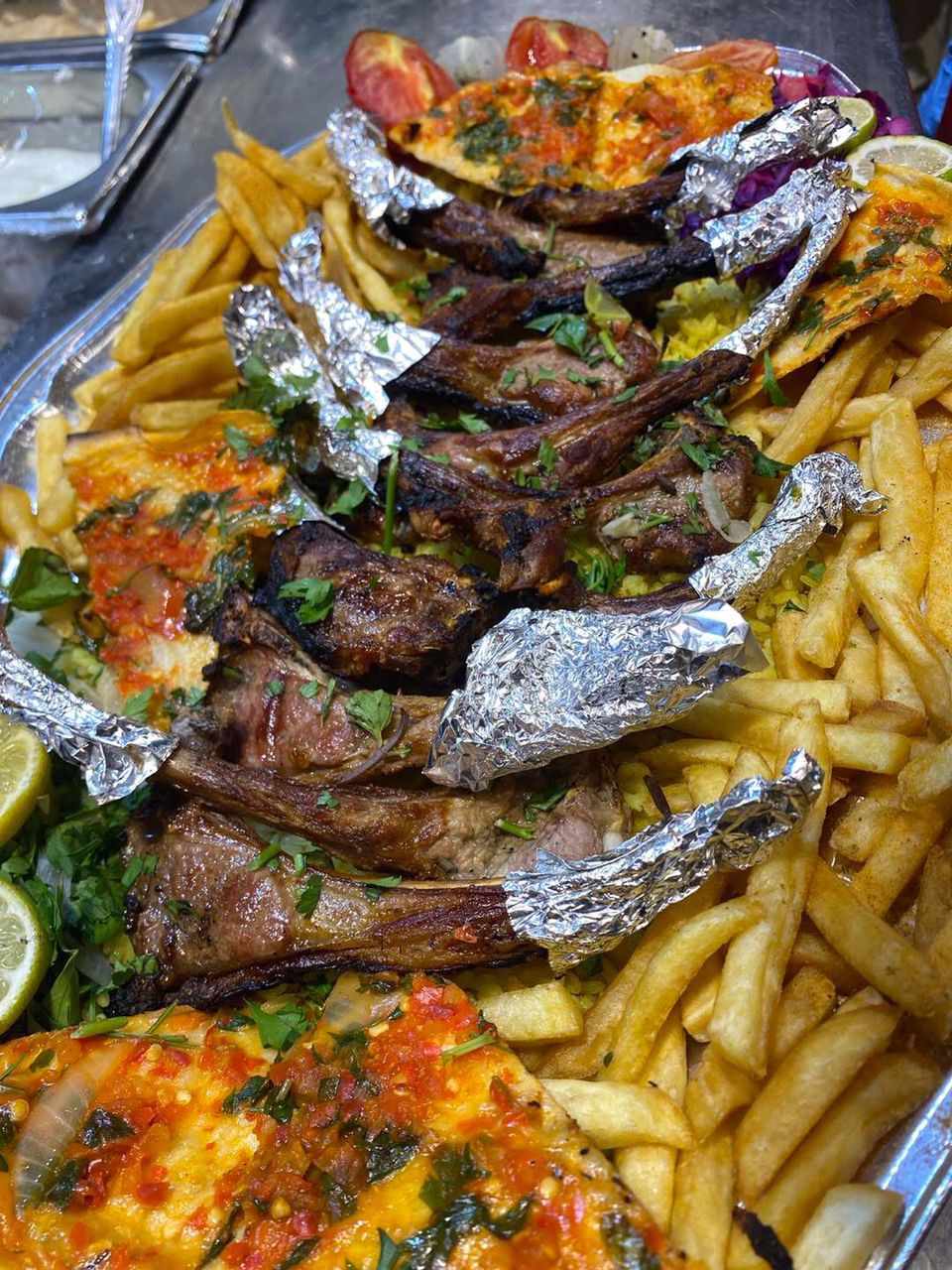 Half kilo lamb chops meal