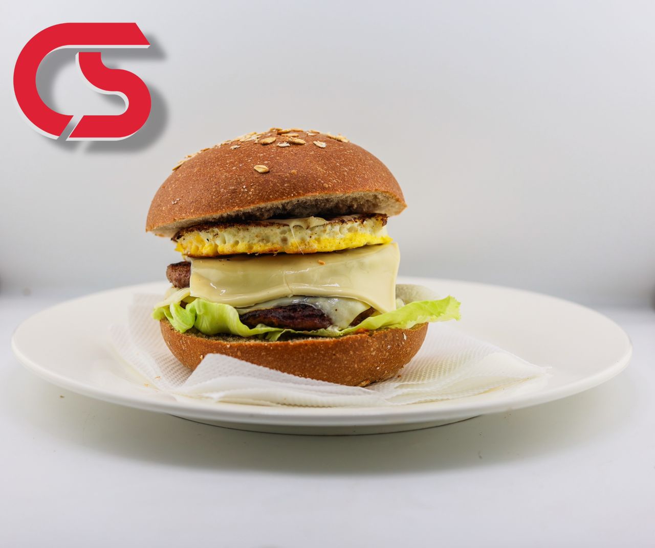 Helthy Diet Double Beef Burger