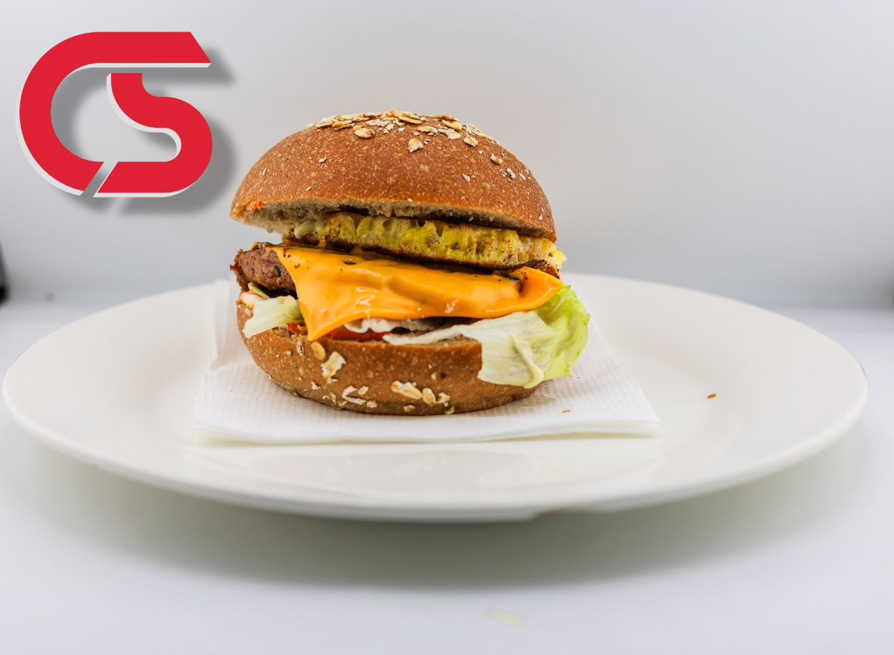 Classic Beef Burger with Oat