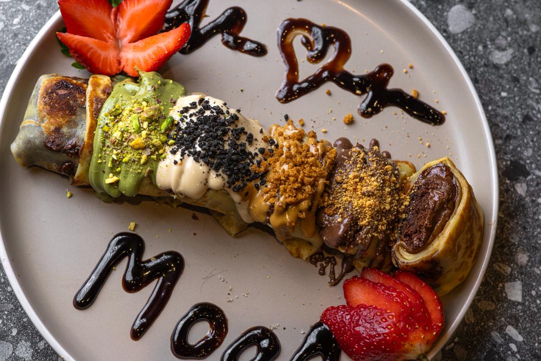 Crepe Sushi Brownies Nutella
