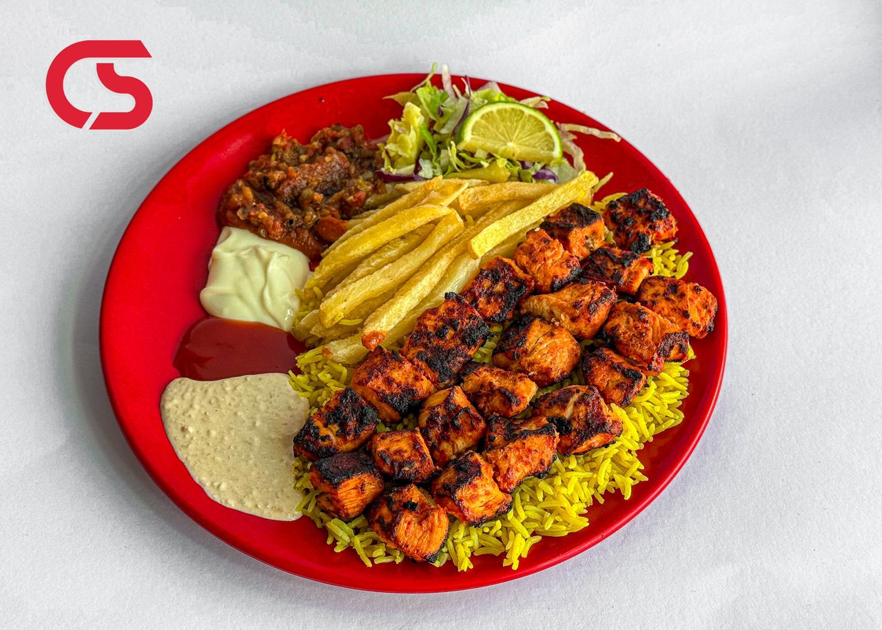 3 skewers shish meal