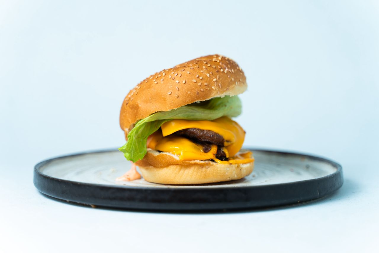 Double burger box