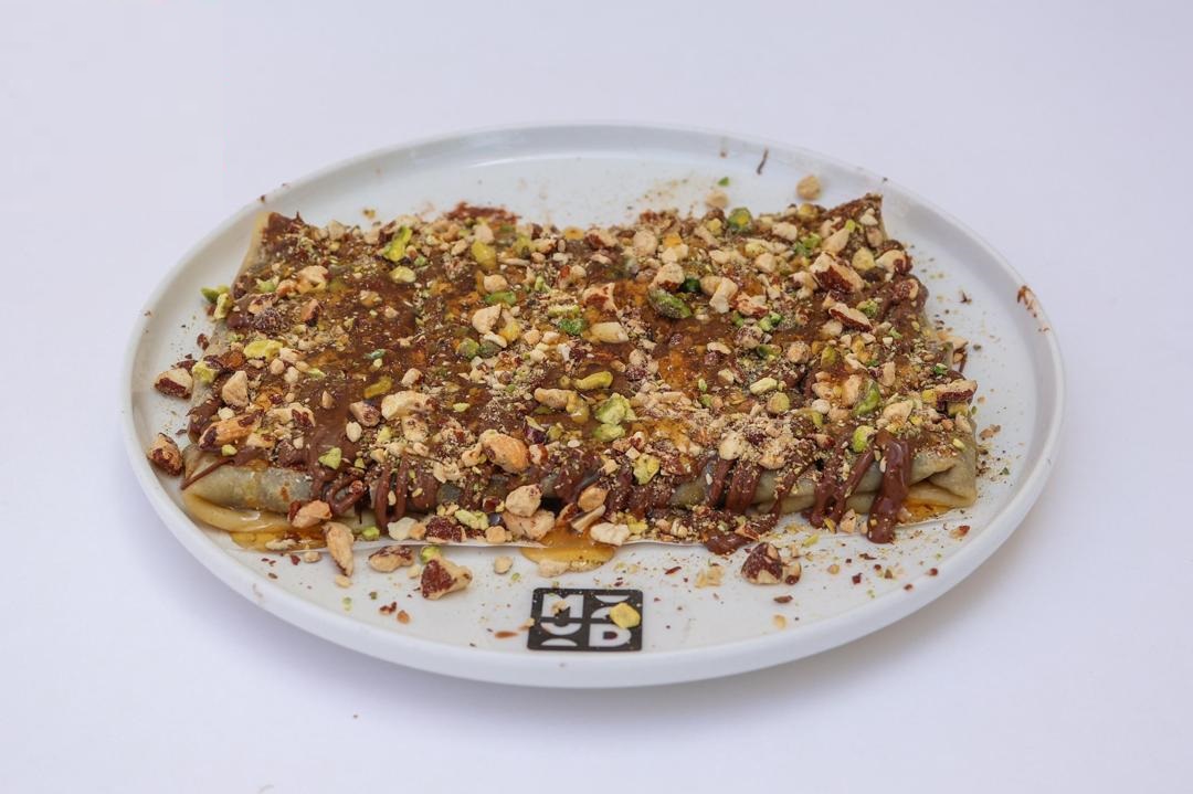 Crepe Sushi Nutella Honey Nuts