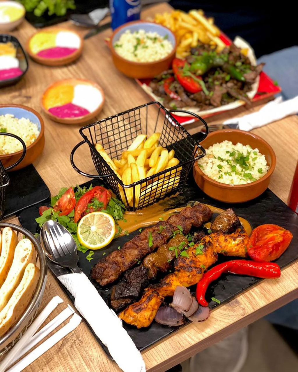 Mixed Grill Meal (4 skewers)
