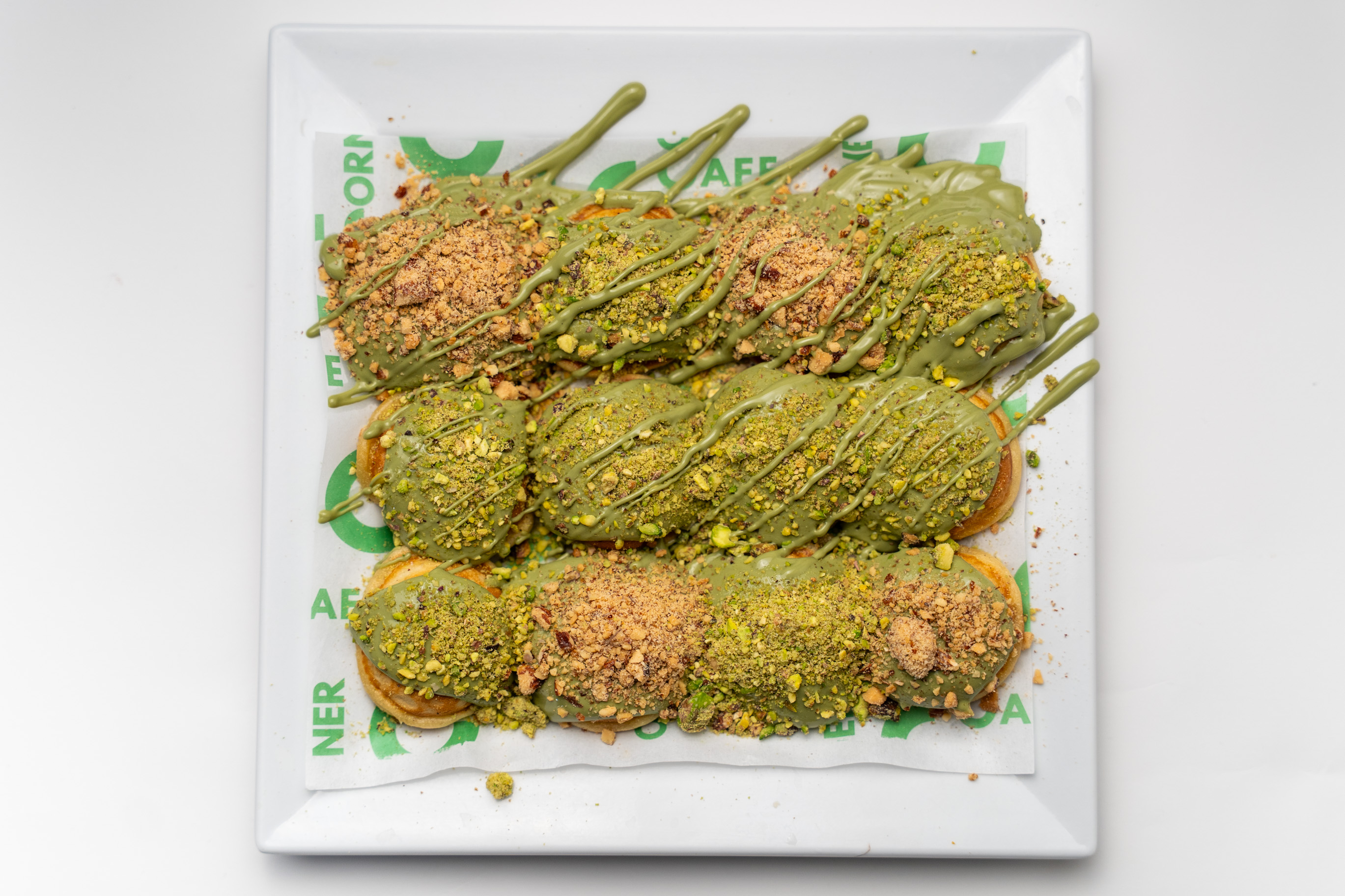 Mini Pancakes - Pistachio