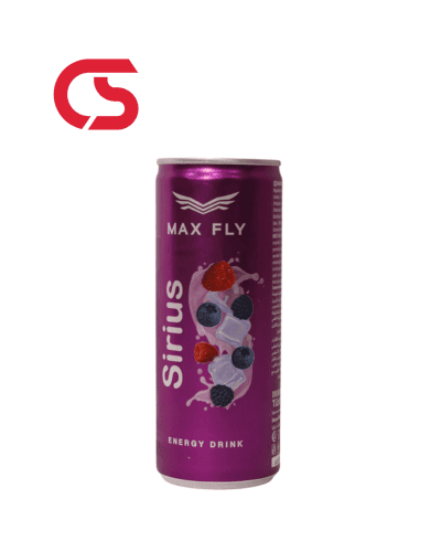 Max Fly berry drink