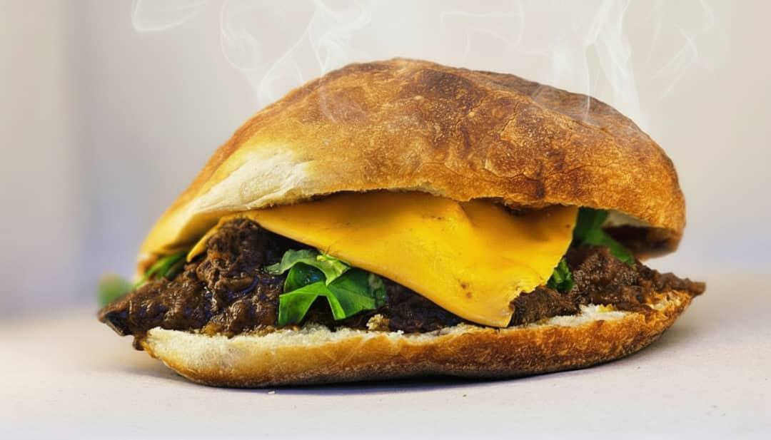 Calf liver sandwich - regular bun