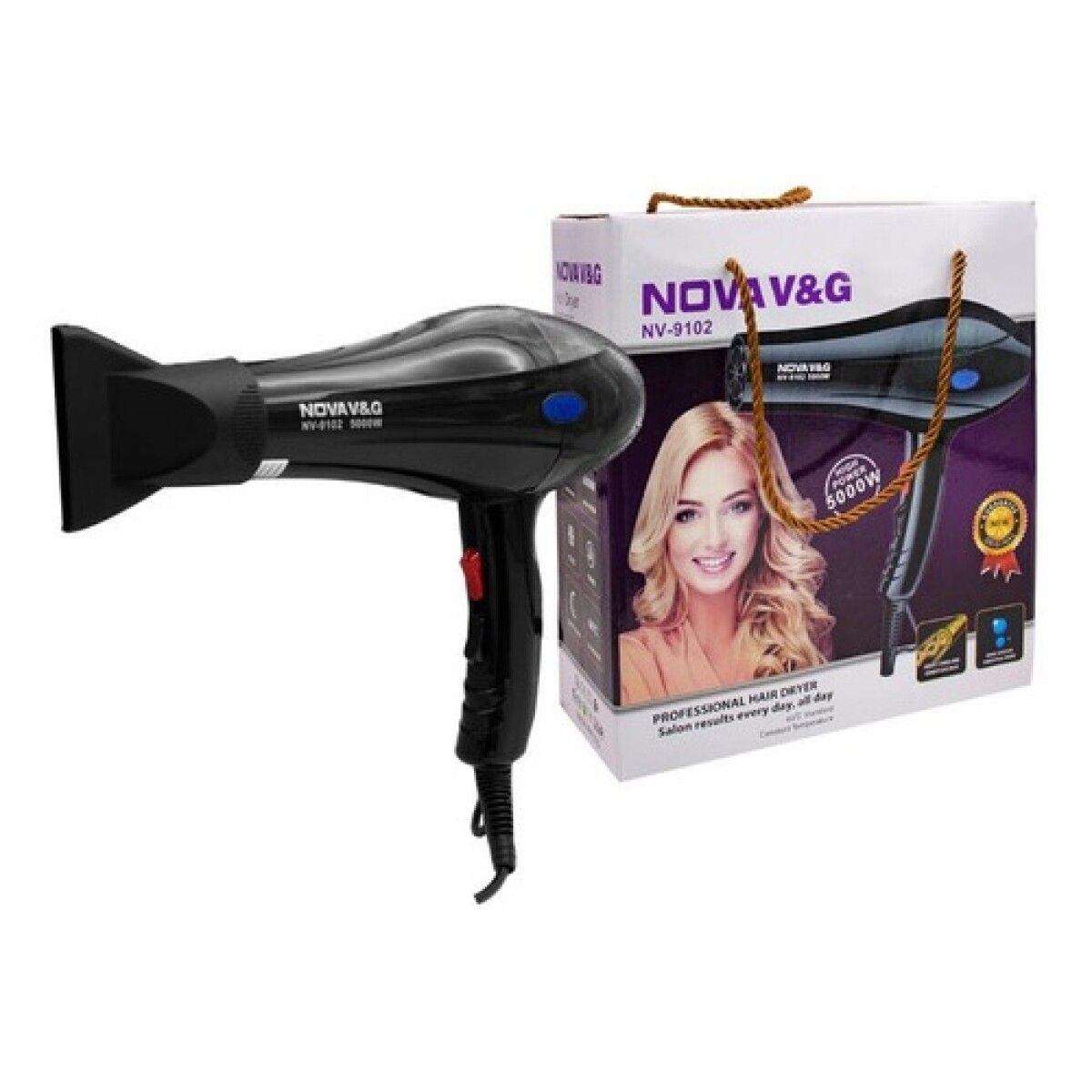 NOVA NV_9107 hair dryer 5000W