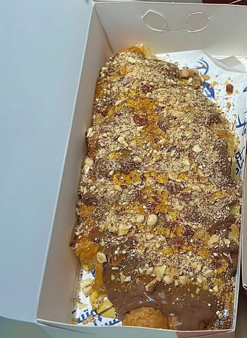 بريوش نوتيلا و لوز و عسل