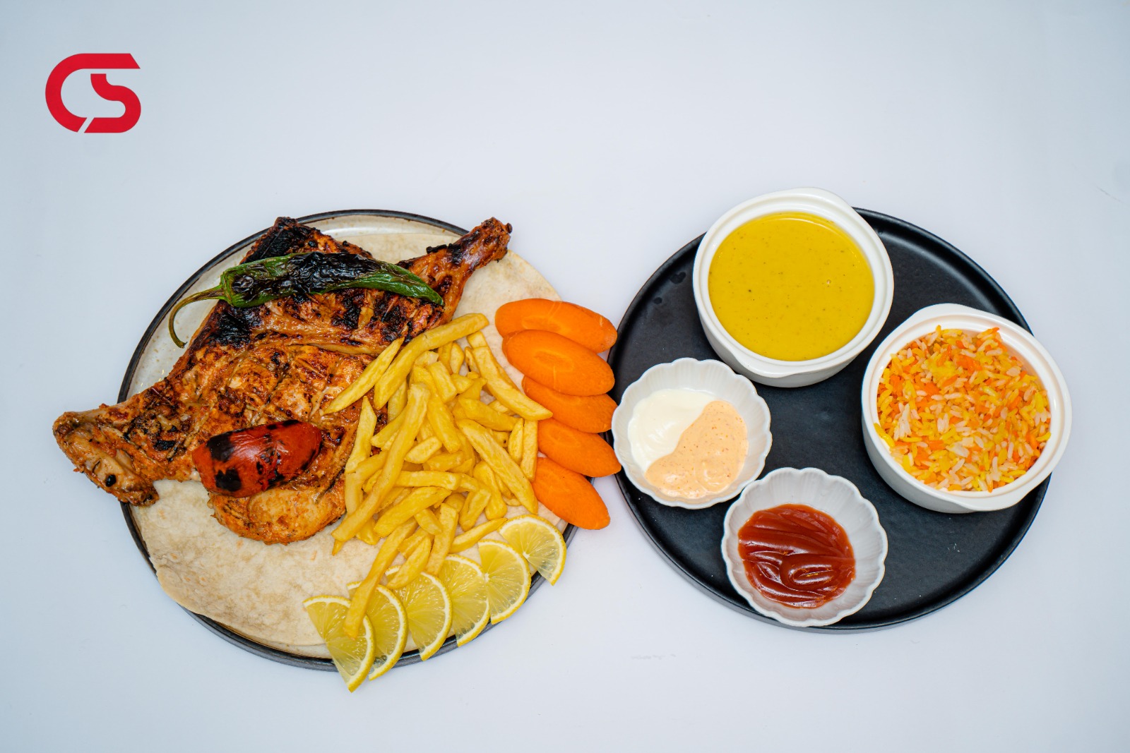 Half Roasted Chicken Meal