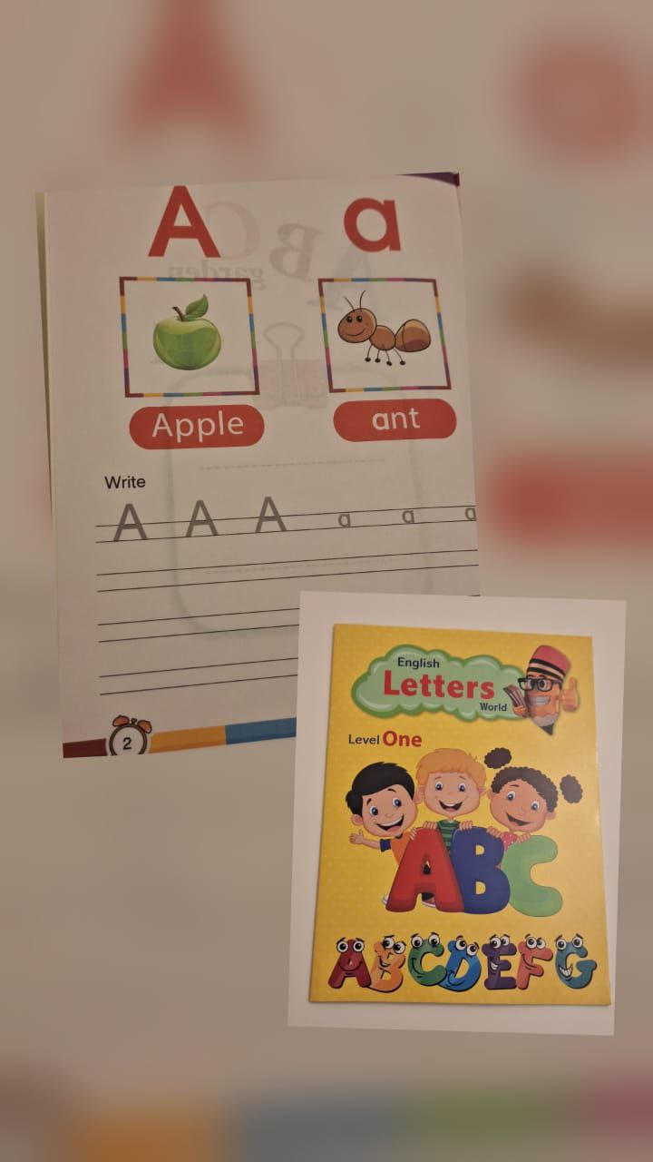 Learn English letters with us