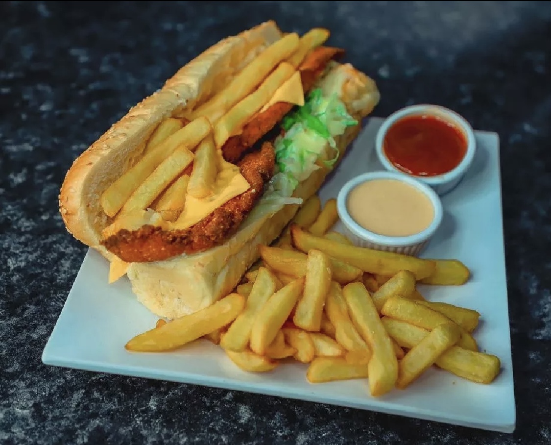 Escalope Plate Sandwich
