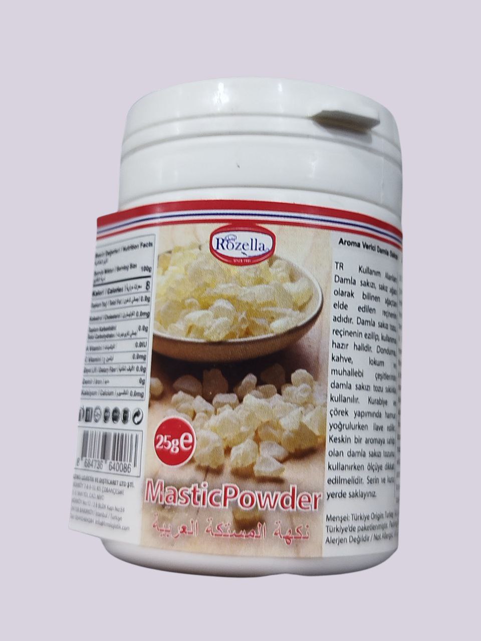 Mastic flavor