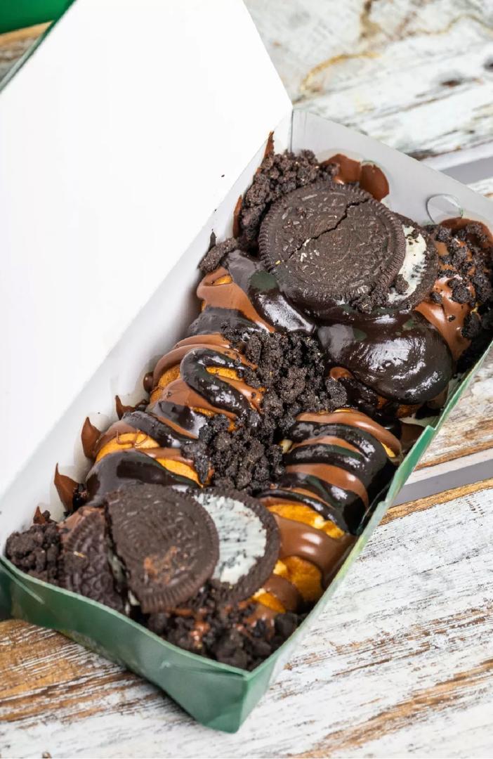 Mini Pancake Nutella and Oreo