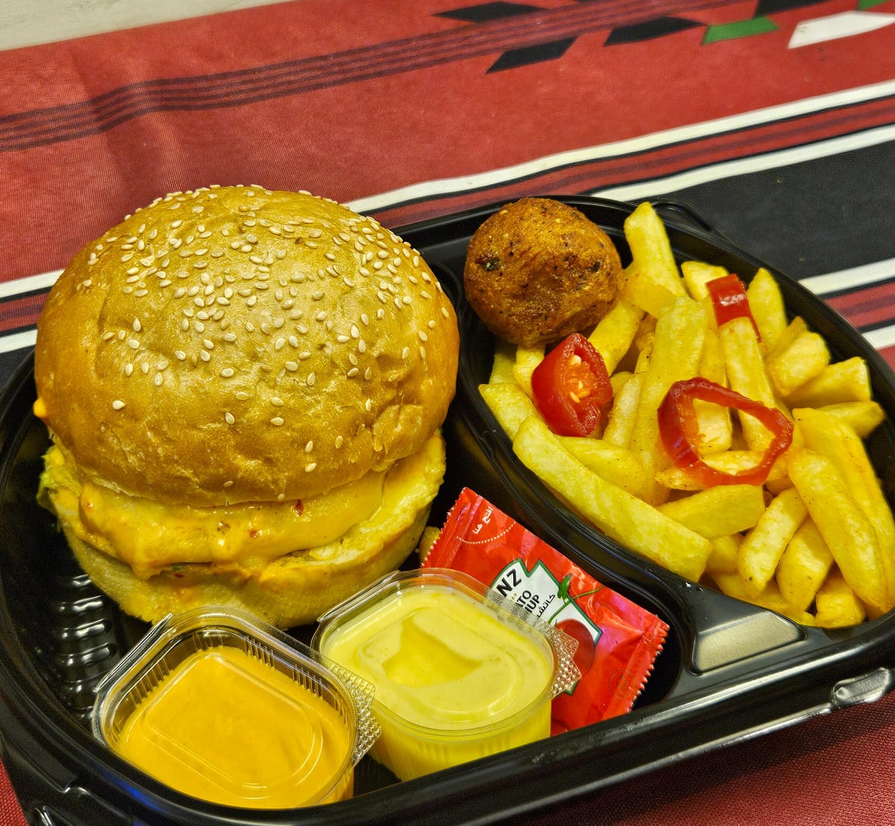 Mozzarella Burger Box