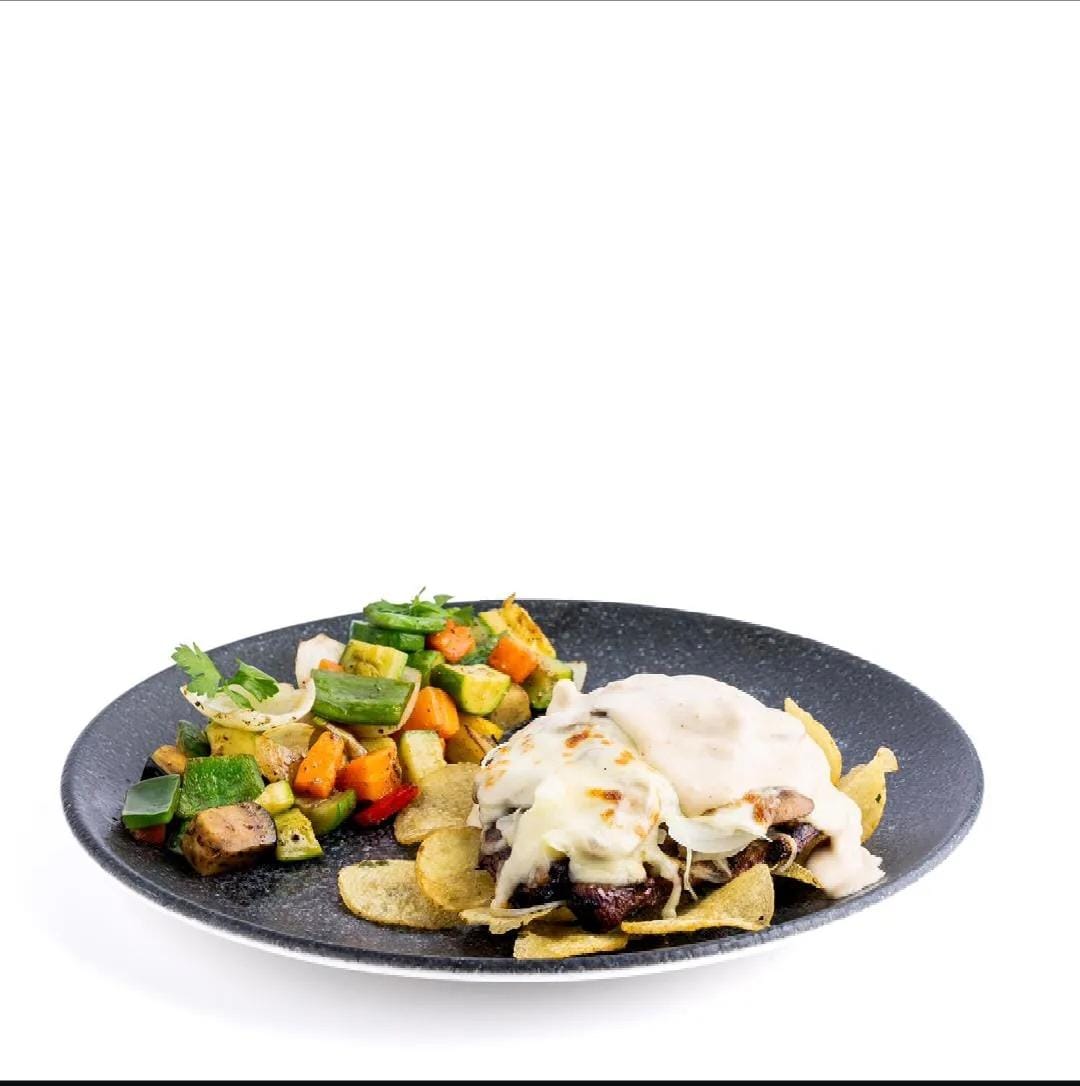 Mushroom Cheesesteak Meal