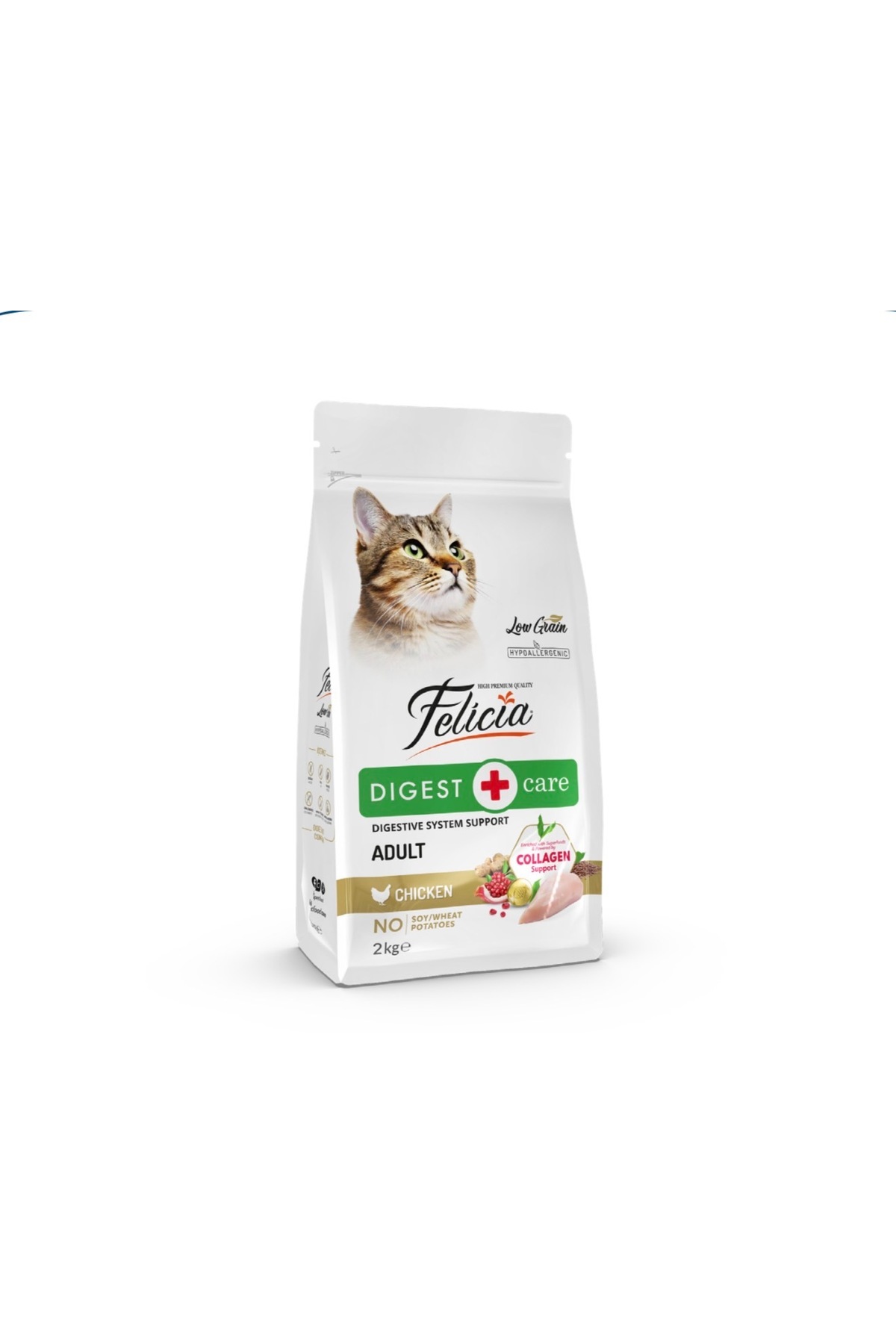 Felicia Digestive Support Cat Food Chicken Flavor - 2kg