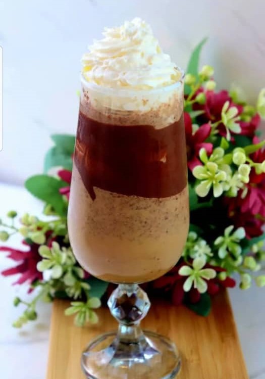 Iced Nutella mocha