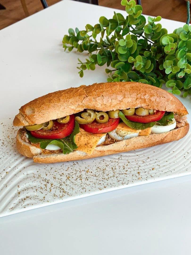 Tuna and Egg Sandwich