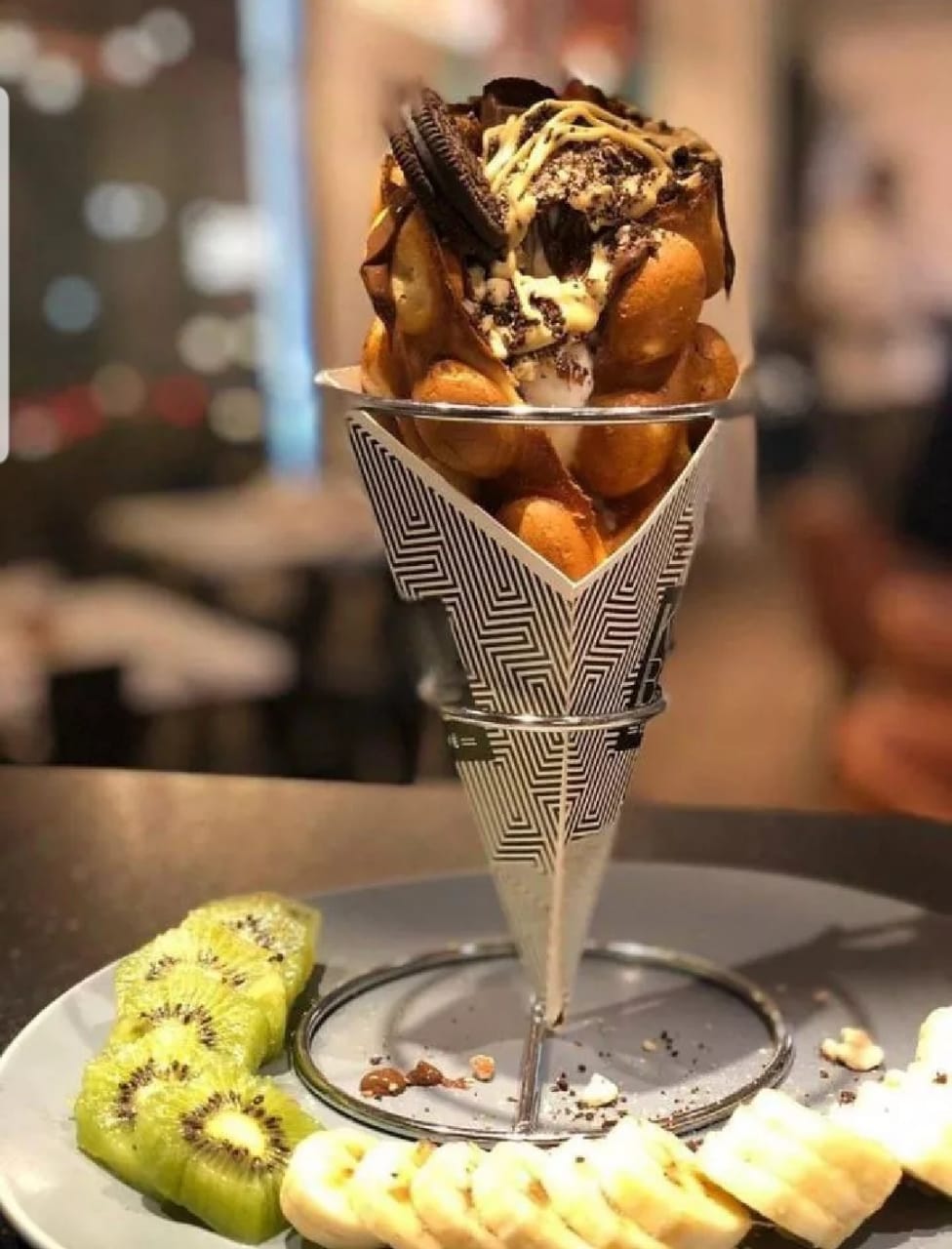 Full Bubble Waffle