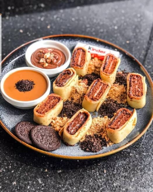 Kinder Cake Crepe