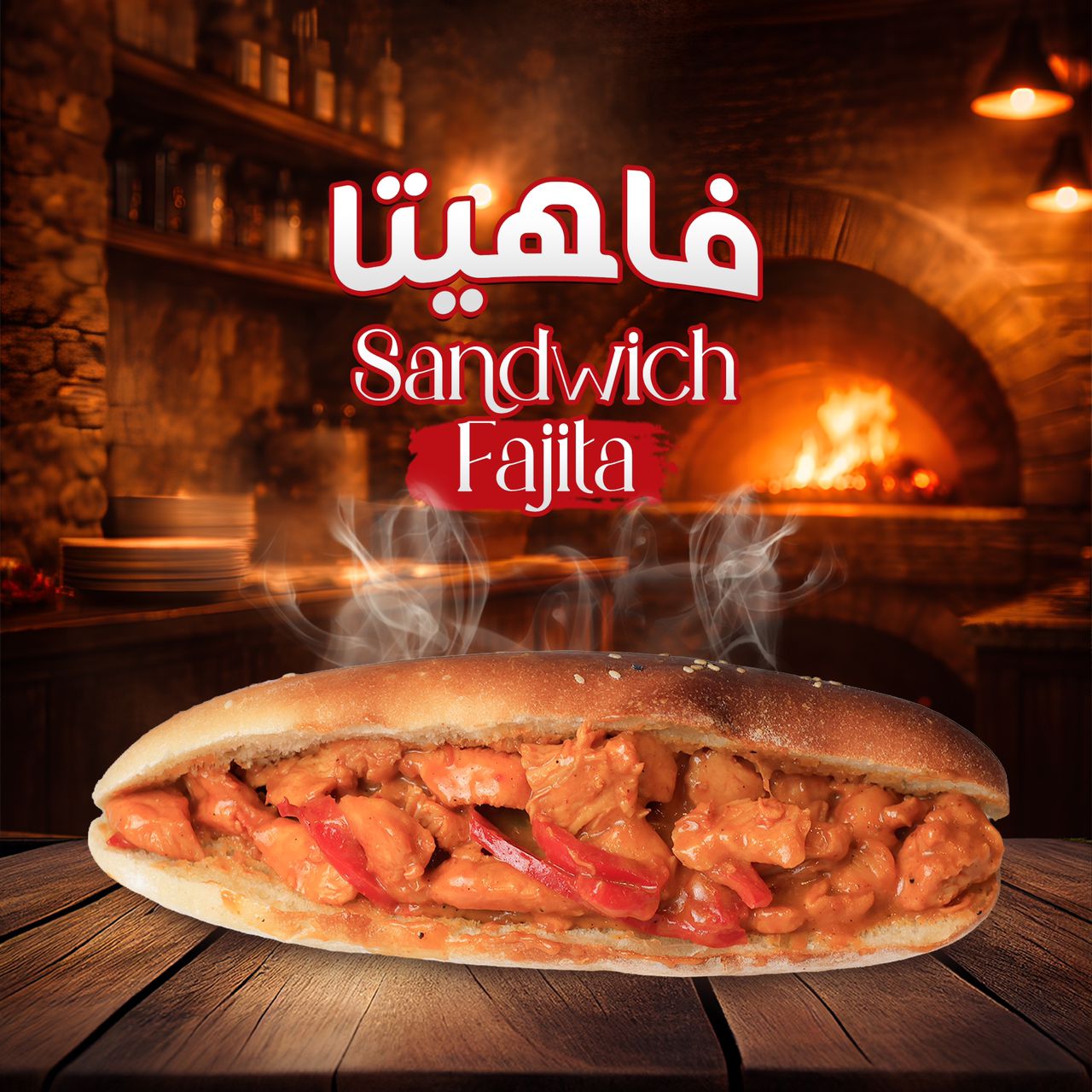 ساندوتش فاهيتا دجاج