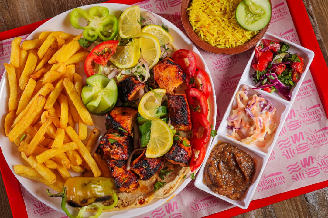 Shish Tawook meal - 2 skewers