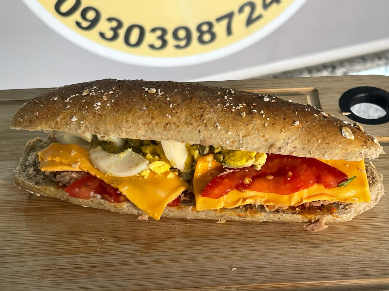 Mixed Sandwich - Oat Bread