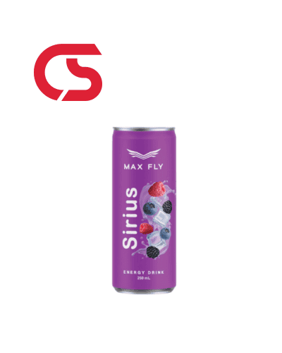 Max Fly berry energy drink - 250ml