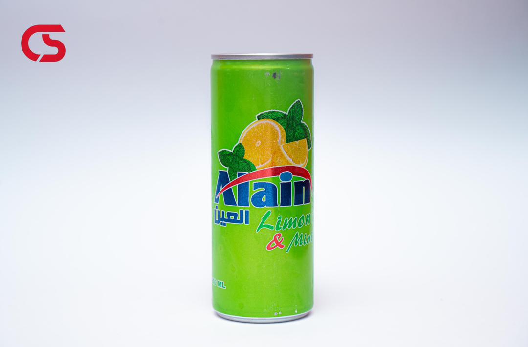 مشروب غازي العين ليمون ونعناع