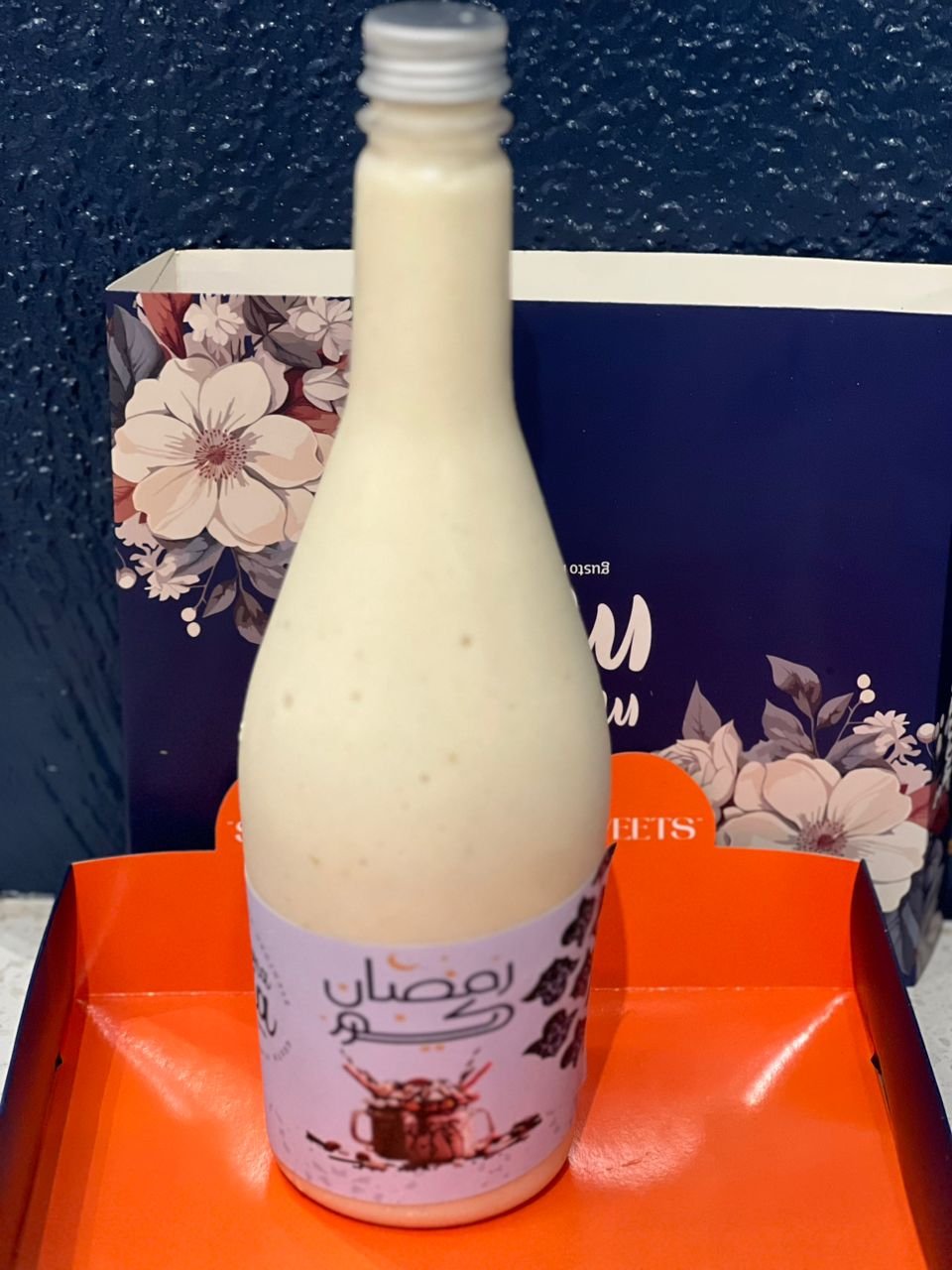 ميلك شيك كنافة