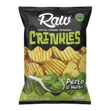 Row Pesto Krinkles Chips - 50g