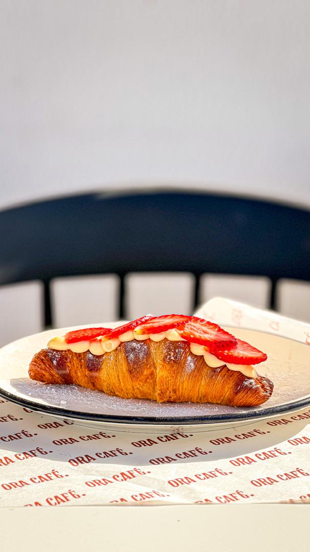 Strawberry Custard Brioche