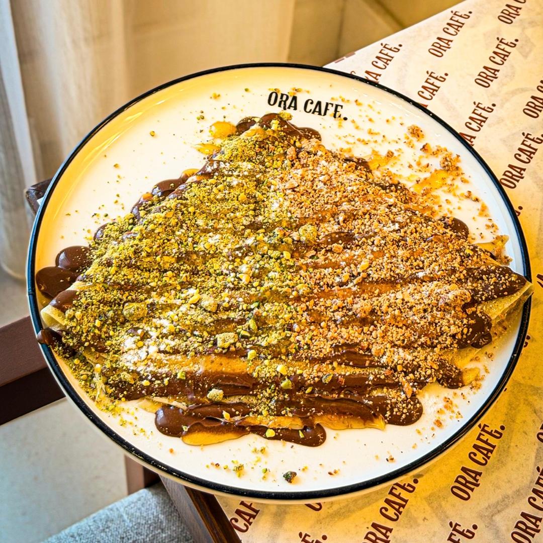 Crepe Sushi Nutella Honey Nuts
