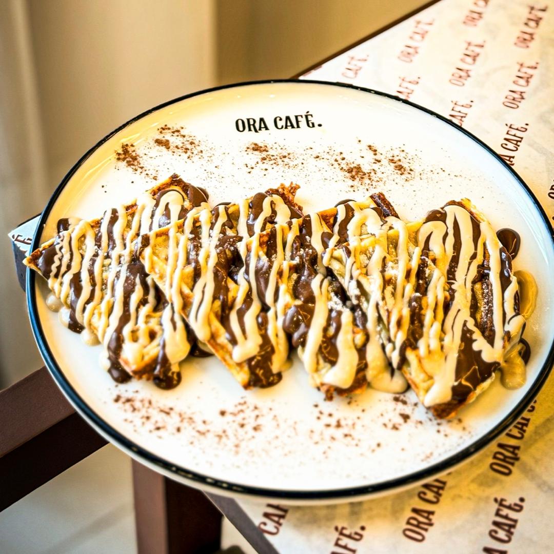 Bubble Waffle Nutella & Hazelnut