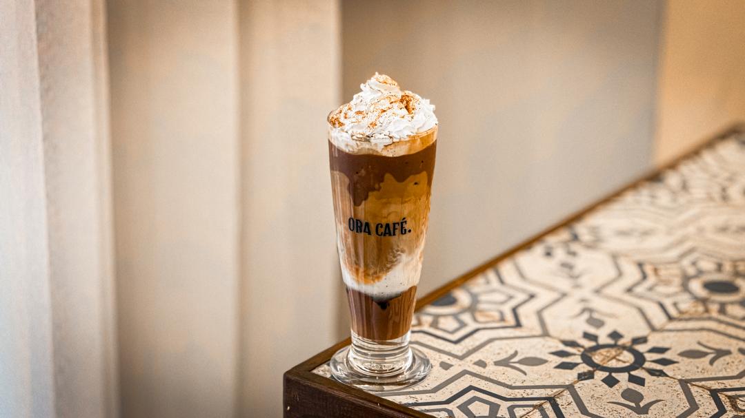 Iced coffee mocha